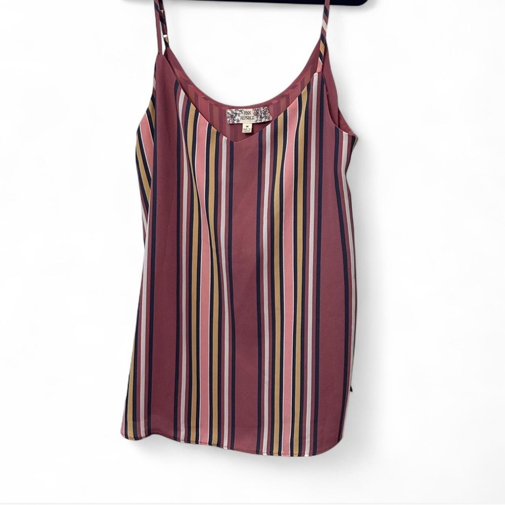 Pink Republic Striped Cami Tank Top - Size M